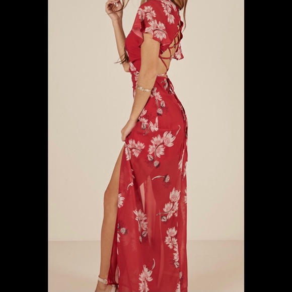 Floral maxi dress - Picture 4 of 5
